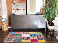 Load image into Gallery viewer, Colourful Patchwork Rug - Cushy Home Decor