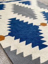Load image into Gallery viewer, Blue Diamonds Rug - Cushy Home Decor