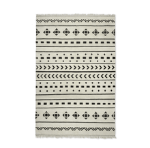 Load image into Gallery viewer, Black Symmetry Rug - Cushy Home Decor