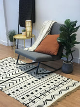 Load image into Gallery viewer, Black Symmetry Rug - Cushy Home Decor