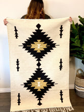 Load image into Gallery viewer, Cream Aztec Arrows Rug - Cushy Home Decor