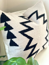 Load image into Gallery viewer, Handwoven Cream Tia Throw Pillow - Cushy Home Decor