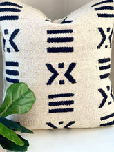 Load image into Gallery viewer, Handwoven Cream Mia Throw Pillow - Cushy Home Decor