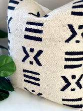 Load image into Gallery viewer, Handwoven Cream Mia Throw Pillow - Cushy Home Decor