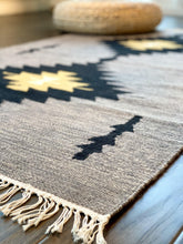 Load image into Gallery viewer, Grey Aztec Arrows Rug - Cushy Home Decor