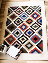 Load image into Gallery viewer, Multicolour Diamonds Rug - Cushy Home Decor