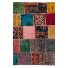 Load image into Gallery viewer, Colourful Patchwork Rug - Cushy Home Decor