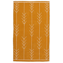 Load image into Gallery viewer, Cream Arrows Yellow Rug - Cushy Home Decor