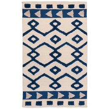 Load image into Gallery viewer, Blue Frills Rug - Cushy Home Decor