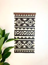 Load image into Gallery viewer, Black Bohemian Rug
