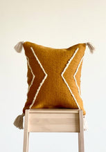 Load image into Gallery viewer, Handwoven Yellow Taya Throw Pillow
