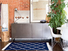 Load image into Gallery viewer, Navy Blue Classic Rug - Cushy Home Decor
