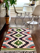 Load image into Gallery viewer, Pink Aztec Rug - Cushy Home Decor
