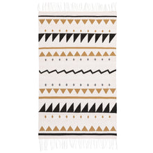 Load image into Gallery viewer, Neutral Triangles Rug - Cushy Home Decor
