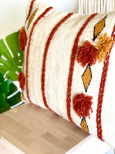 Load image into Gallery viewer, Handwoven Lilian Boho Throw Pillow
